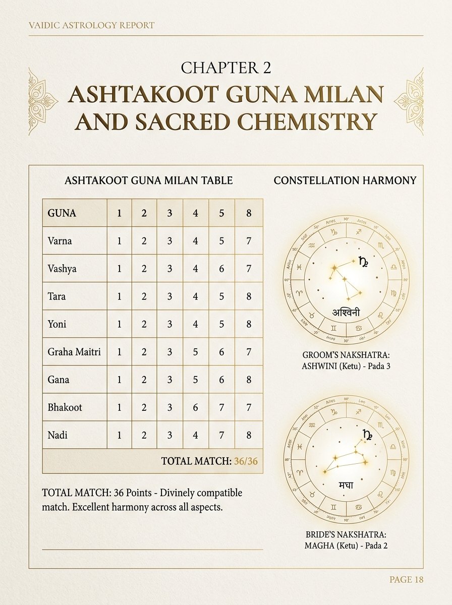Chapter 2: Ashtakoot Milan & 36 Guna Chemistry